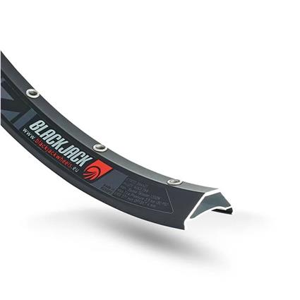 Blackjack Mtb Tubeless 27 Mm Rim Prateado 650B - 27.5´´ 32H