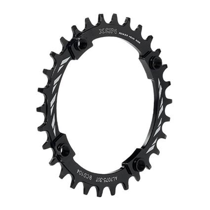 Xon 104 Bcd Chainring Prateado 34t