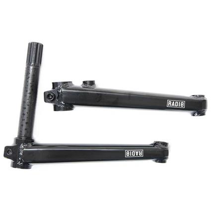 Radio Am Bmx Crank Prateado 175 mm