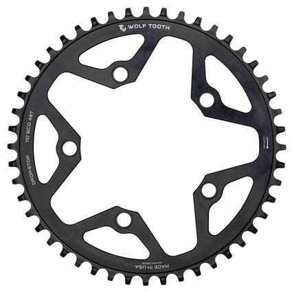 Wolf Tooth Drop St 5b 110 Bcd Chainring Prateado 42t