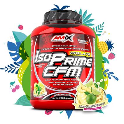 Amix Isoprime Cfm Isolate 2kg Isolate Protein Yogurt&lime Transparente