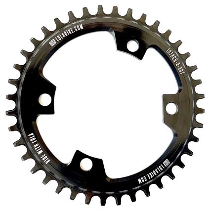 Lola 107 Bcd Chainring Prateado 42t