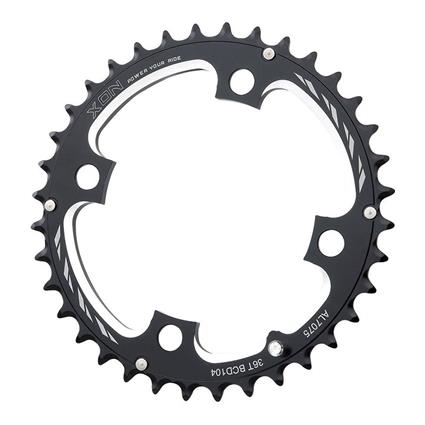 Xon 104 Bcd External Chainring Prateado 42t