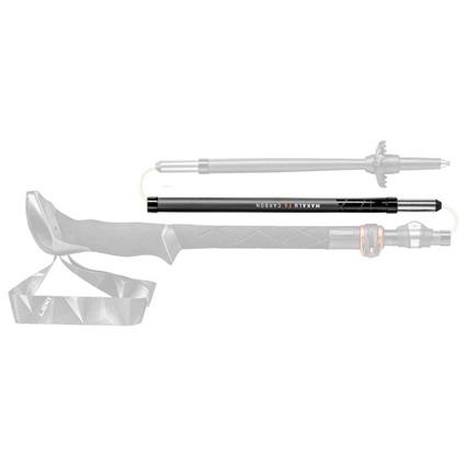 Leki Makalu Fx Carbon Poles 110-130 Cm Middle Part 3 Transparente 18-16 mm