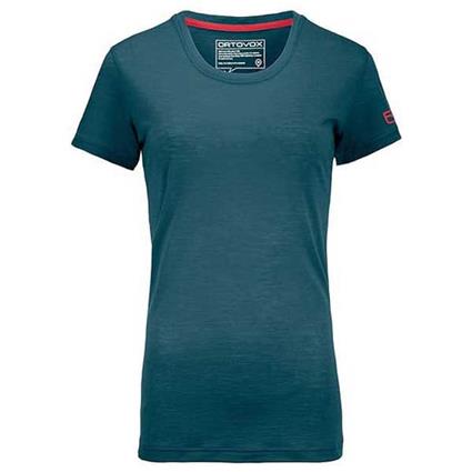 Ortovox 150 Cool Clean Short Sleeve T-shirt Azul S Mulher
