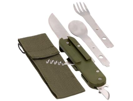 Aktive Set Covered Camping With Cover Verde