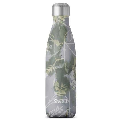 Swell Blue Foliage 500ml Thermos Bottle Transparente