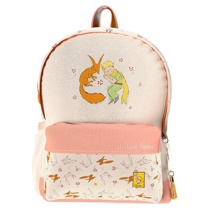 El Principito Backpack Trolley Adaptable Fox Collection Beige