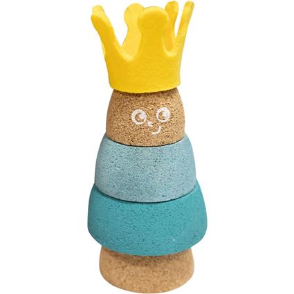 Korko Stackable King Educational Game Amarelo