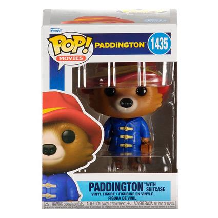Funko Paddington Pop! Movies Vinyl Figures Paddington With Suitcase 9 Cm Figure Colorido