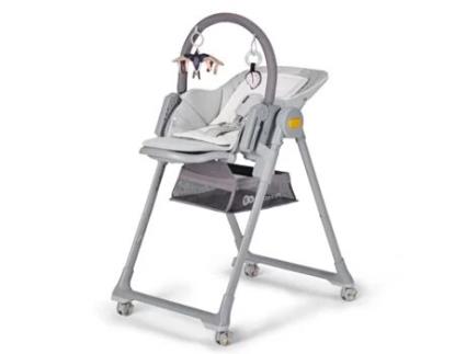 Kinderkraft 2 In 1 Lastree Home Highchair Cinzento