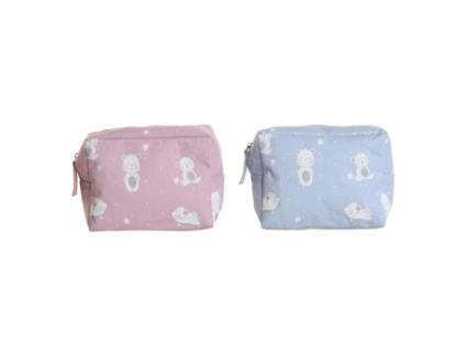 Item Baby Bears Canvas Toiletry Bag Assorted 15x12x6 Cm Azul