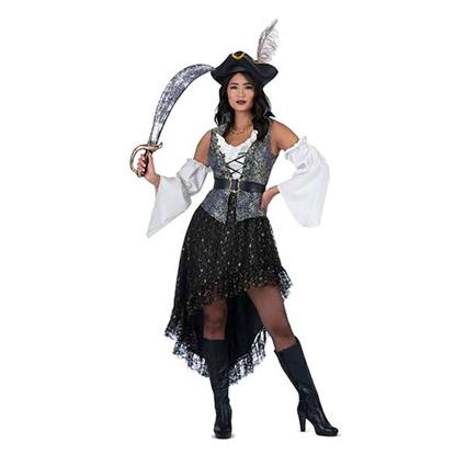 Viving Costumes High Seas Man Custom Preto S