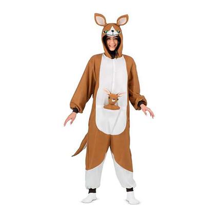 Viving Costumes Kigurumi Kangide Woman Custom Castanho S