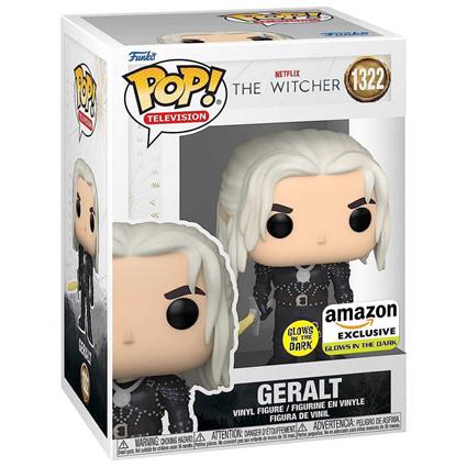 Funko The Witcher Pop Tv Vinyl Geralt W/ Sword Gw 9 Cm Figure Preto