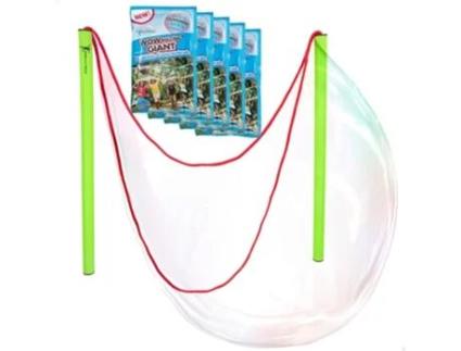 Cb Riders Giant Bubble Kit With 5 Envelopes Concentrated Wowmazing Soap Transparente