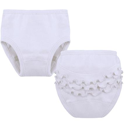 Rapife 3 Units Panties Branco 18 Months