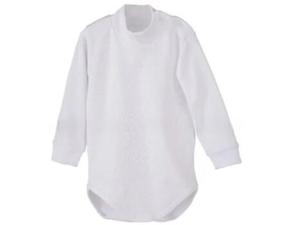 Calamaro C01210 Long Sleeve Body Branco 6 Months