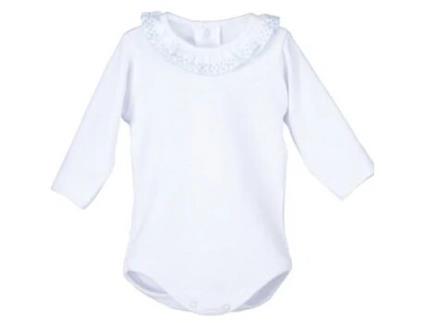 Calamaro C19001 Long Sleeve Body Branco 1 Months