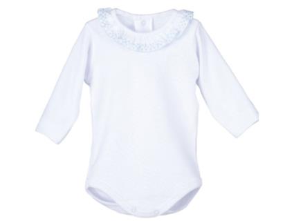 Calamaro C19001 Long Sleeve Body Branco 12 Months
