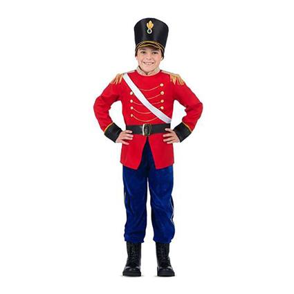 Viving Costumes Toy Soldier Jacket Junior Custom Vermelho 3-4 Years