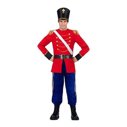 Viving Costumes Toy Soldier Jacket Belth Custom Vermelho S