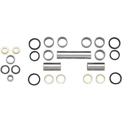 Moose Hard-parts Bearing Kit Swingarm Linkage Gasgas Ec125 01-11 Preto,Prateado