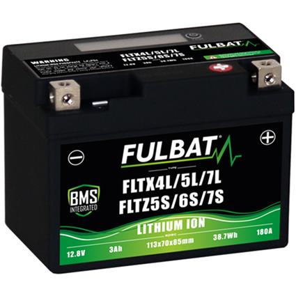Fulbat 560622 Kawasaki Klx450 Yamaha Wr Lithium Battery Transparente