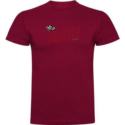 Kruskis Powered Short Sleeve T-shirt Vermelho S Homem