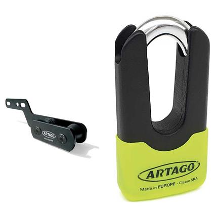 Artago K103 Lock Support+69x Kawasaki Z900 Disc Lock Amarelo