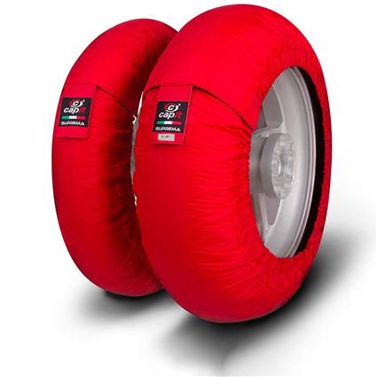 Capit Suprema Spina 17´´ Wheel Warmers Vermelho M-XL