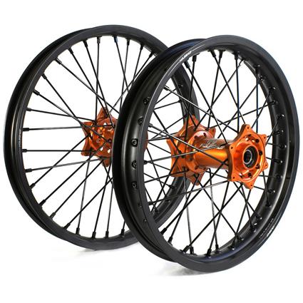 Holeshot 2.15x19`` 1.60x21`` Ktm Sx-f/sx Husqvarna 16-24 Fc/tc Rim Laranja 2.15 / 1.60 / R19/R21