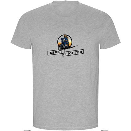 Kruskis Desert Fighter Eco Short Sleeve T-shirt Cinzento 3XL Homem