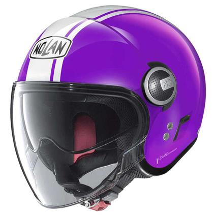 Nolan N21 Visor Dolce Vita Open Face Helmet Roxo M