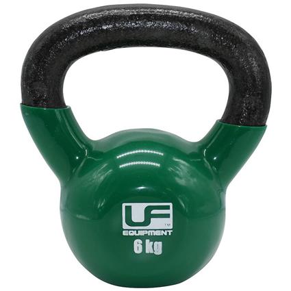 Ufe Kettlebell Iron Cast 6 Kg Verde 6 kg
