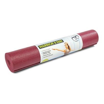 Fitness Mad Warrior Ii Yoga Mat Transparente 180 x 60 x 0.4 cm