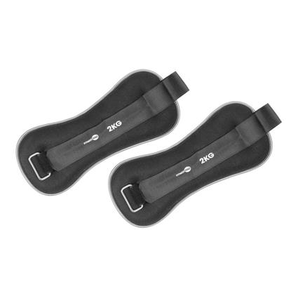 Fitness Mad Wrist / Ankle Weitghts 2 Units Preto 2 kg