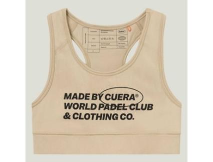 Cuera Sports Bra Beige S Mulher