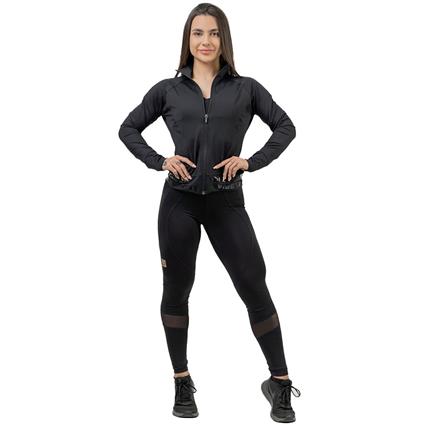 Nebbia Zip-up Intense Warm-up Jacket Preto XS Mulher