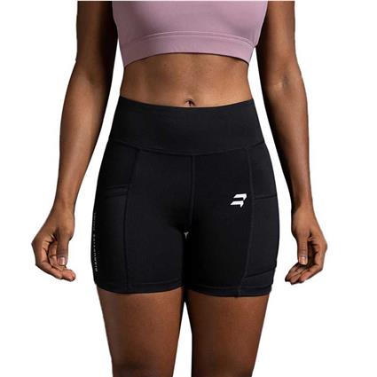 Bikkoa Keely Short Leggings Preto XS Mulher