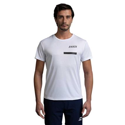 Bikkoa Solid Short Sleeve T-shirt Branco M Homem