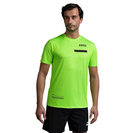Bikkoa Pro Players Short Sleeve T-shirt Verde M Homem