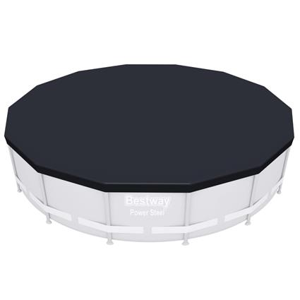 Bestway Pool Cover ``flowclear`` 427 Cm Preto 427 cm