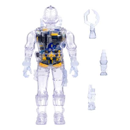 Super 7 Cyborg Gi Joe Cobra Bat Clear Figure Transparente
