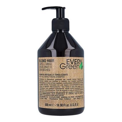 Champô para Cabelos Ruivos ou Brancos Everygreen  Cabelos Loiros (500 ml)