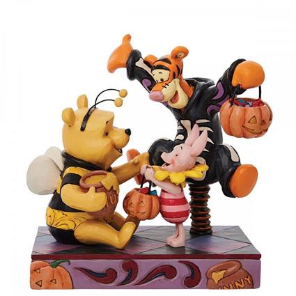Enesco Decorative Figure Winnie The Pooh And Friends Halloween Colorido