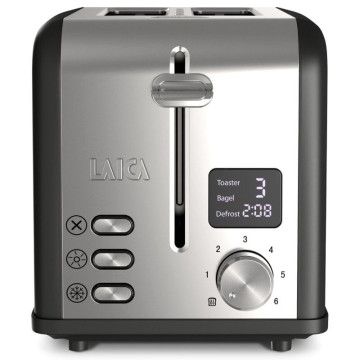 Laica Hi1000l Toaster Prateado