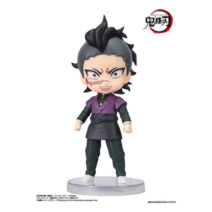 Bandai Tamashii Nations Figuarts Mini Genya 9 Cm Demon Slayer: Kimetsu No Yaiba Figure Roxo