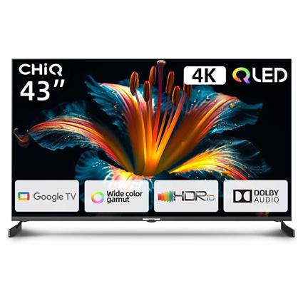 Chiq U43qm8v 43´´ Uhd Qled Tv Transparente Europe PAL / EU Plug