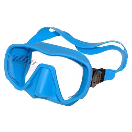 Saeko Frameless 107 Silicone Diving Mask Azul